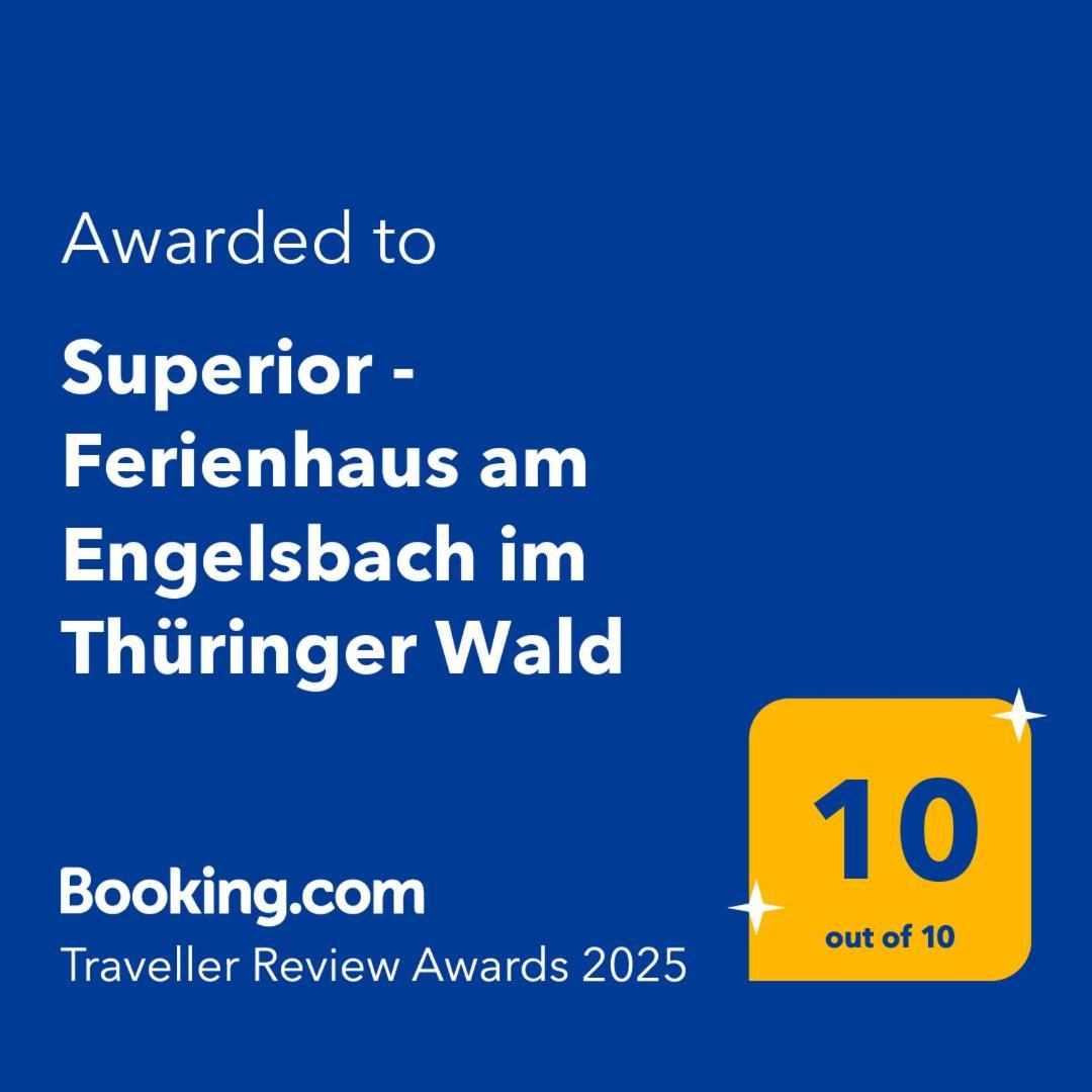 Superior - Ferienhaus Am Engelsbach Im Thueringer Wald Екстер'єр фото